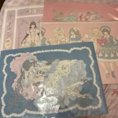 プリズマ☆イリヤ 複製原画 キャラファイングラフ チア イリヤ＆美遊