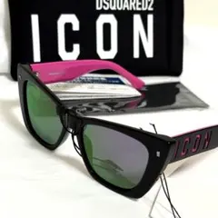 【新品・未使用】ディースクエアード2 サングラス　ICON タグ付き　保存袋付きのサムネイル