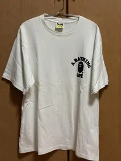 A BATHING APE Tシャツ ホワイト Lサイズ - メルカリ
