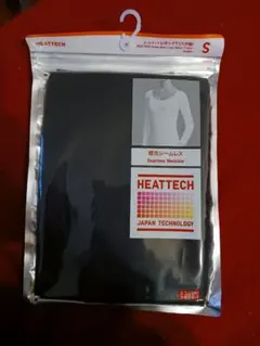 ユニクロ ヒートテック UネックT 八分袖 S