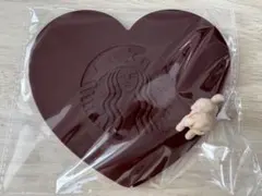 【未開封】Starbucks ハート型シリコンコースター 2枚