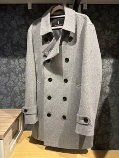 BLACK LABEL CRESTBRIDGE グレー ピーコート Mのサムネイル