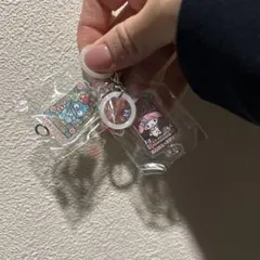 サンリオ はま寿司　つながるめじるしチャーム　マイメロ　ハンギョドン