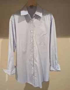 ドゥーズィエムクラス　ブルー　シャツ