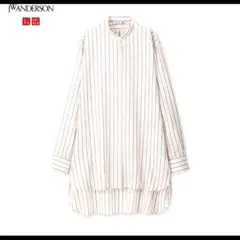 UNIQLO JWANDERSON リネンブレンド スタンドシャツ/L