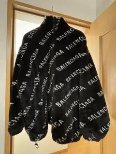 BALENCIAGAバレンシアガ　ボアジャケットのサムネイル