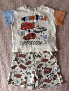 トミカ　サンリオ　Tシャツ　パンツ　セットアップ