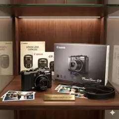ESV84 キヤノンカメラミュージアム - G9 PowerShot G9 PowerShot 【美品】Canonキャノン デジタルカメラ
