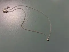 ゴールドチェーン　ワンポイントネックレス