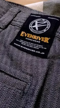 EVENRIVER ストレッチエアーライトクロブットＬ(82ヘリンボーンブラックのサムネイル