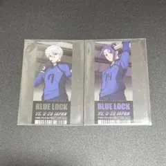 凪誠士郎　御影玲王　アニメイト　特典　U-20 クリアしおり　ブルーロック