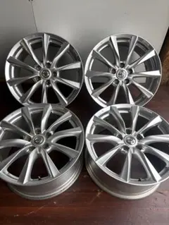 日産スカイラインクーペV36純正エンケイ18インチアルミホイール☆8J ET43 日産スカイラインクーペV36純正エンケイ18インチアルミホイール☆8J