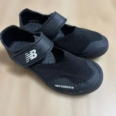 New Balance キッズ メッシュシューズ ブラック　19.5センチ