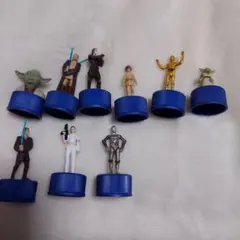 スター・ウォーズ ボトルキャップ9体