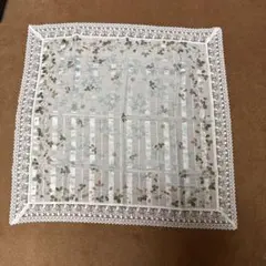 WEDGWOOD 花柄ハンカチ