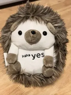 Tesla ぬいぐるみ　ハリネズミ 非売品・納車時限定】Teslaテスラぬいぐるみハリネズミhaha yes希少