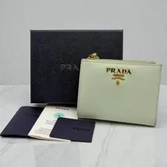 ⭐️良品⭐️ プラダ サフィアーノ マルティック コンパクトウォレット