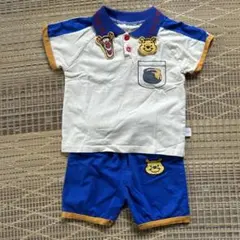 ベビー服 ディズニー プーさん セットアップ 半袖セットアップ