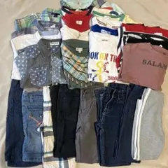 男の子春夏用服まとめて27点 サイズ130 トップスボトムス 子供服