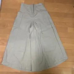 犬*め様 新品タグ付and it_ アンドイット ワイドパンツ 綿麻サイドタックのサムネイル