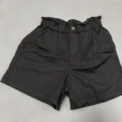 GU ブラック ハーフパンツ 150サイズ