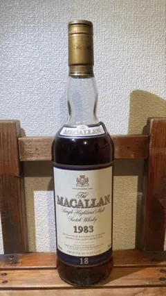 I*e様 未開栓　マッカラン18年 シェリーオークカスク 1983
