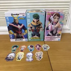 ヒロアカ　【GiGO限定】オールマイト＆ノベルティ9種コンプセット・デク・お茶子