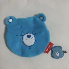 ケアベア　クマ顔ポーチとヘアピンセット