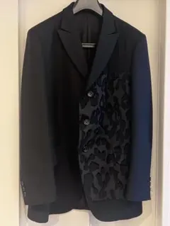 ヨウジヤマモト プールオム 19aw アシメトリー 辞書ジャケット Siz4 