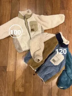 【残り数日‼️】 BREEZE フリースジャケット 兄妹コーデ　【妹】