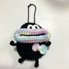 ハンドメイド　リトルモンスター　キーホルダー