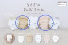 うさぎのねむちゃん ミルクラテ＆いちごラテ