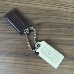 COACH タグ型＆クリアチャーム キーホルダー 2個セット y2k poppy