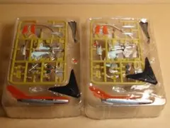 F-TOYS 1/144　WKC VS11 MiG-17クビンカチーム2機のサムネイル