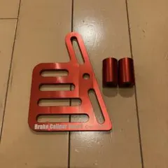 ワンズ製 NSR50 NS1 NS-1 キャリパーガード アルマイトレッドのサムネイル
