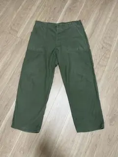60s アメリカ軍 OG107 ベイカーパンツW40L31 極太 ビックサイズのサムネイル