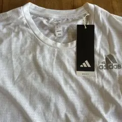 【未使用】adidas サイズ L ホワイト 長袖シャツ