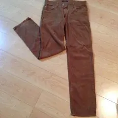 コーデュロイパンツ（チャコールブラウン）