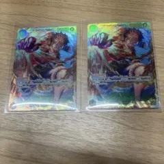 ワンピース カードゲーム ホロカード 7000攻撃力 2枚セット
