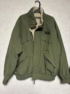 FIRST DOWN リバーシブルジャケット オリーブ