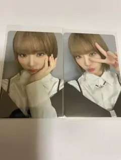 WHO I AM ME:I アルバム トレカ 飯田栞月 2枚セット