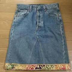 Levi’s リーバイス501♡ヴィンテージリメイクスカートのサムネイル