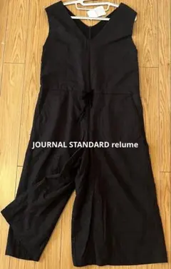 新品✨　JOURNAL STANDARD relume サルペット　黒　レースのサムネイル
