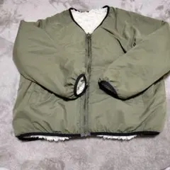 【美品】chocol raffine robe リバーシブルボアブルゾン