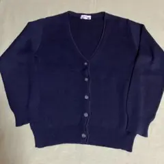 三越（MITSUKOSHI）ブランド カーディガン　ネイビー　紺色　日本製