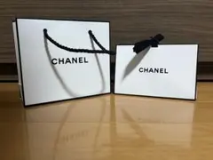 CHANEL ギフトボックス　空箱　ショッパー　紙袋　2点セット