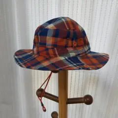 mont-bell キッズ ハット チェック柄 （中古）