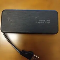 黒 PS4PS5 エレコム ポータブルSSD ESD-ECA1000GB 1TB