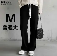 【試着のみ】ダークエンジェル コーデュロイ 裏起毛 普通丈 ブラック М