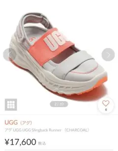 【期間限定お値下】UGG サンダル Slingback runner